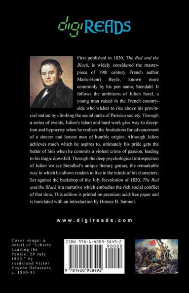 The Red and the Black: (Translated with an Introduction by Horace B. Samuel)