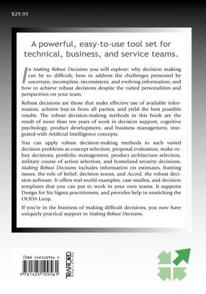 Making Robust Decisions