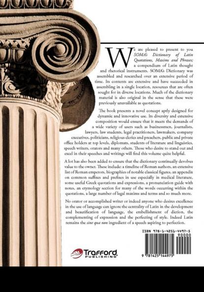 Soma's Dictionary of Latin Quotations Maxims and Phrases