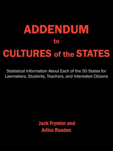 Addendum to Cultures of the States