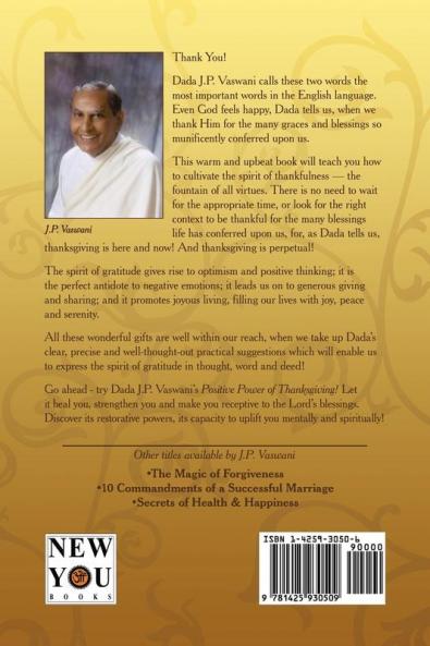 Positive Power Of Thanksgiving