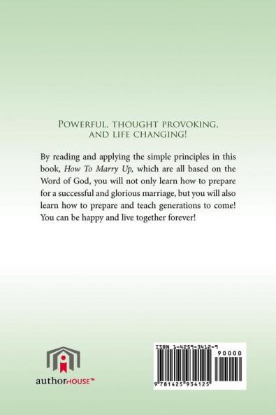 How To Marry Up!: Standard Operating Procedures for Kingdom Living