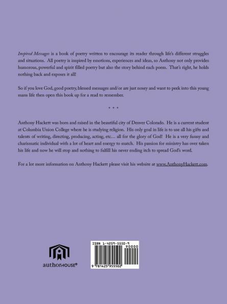 Inspired Messages: Book of Poetry