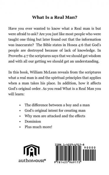What Is A Real Man?