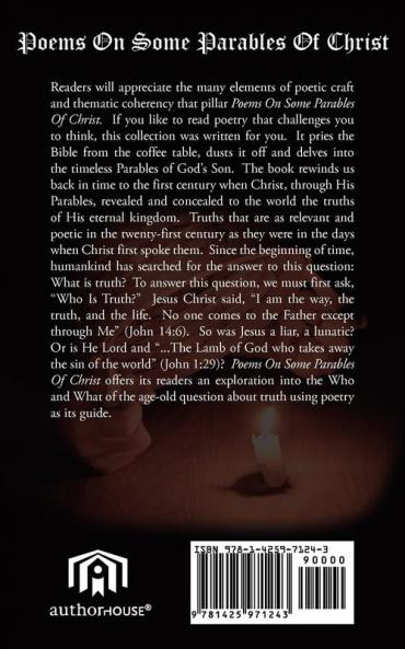 Poems On Some Parables Of Christ