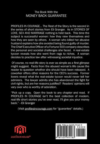 Profiles in Courage