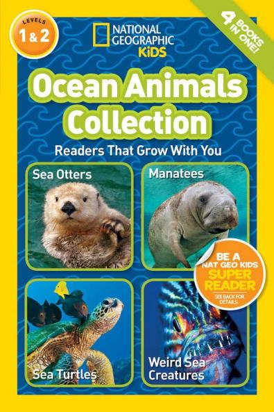 Ocean Animals Collection (National Geographic Kids Readers Levels 1 & 2)