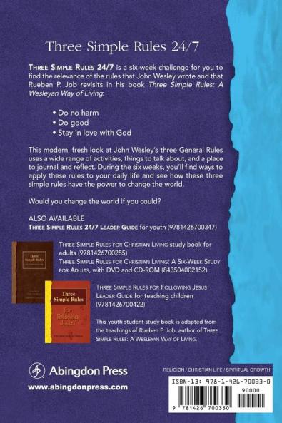 Three Simple Rules 24/7