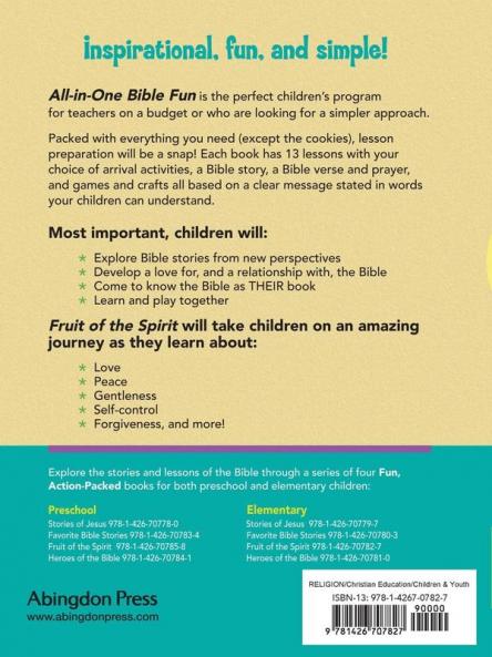 Fruit of the Spirit for Elementary Children