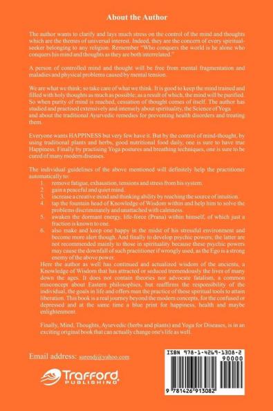 Mind Thought Ayurvedic (Plants & Foods) and Yoga for Diseases