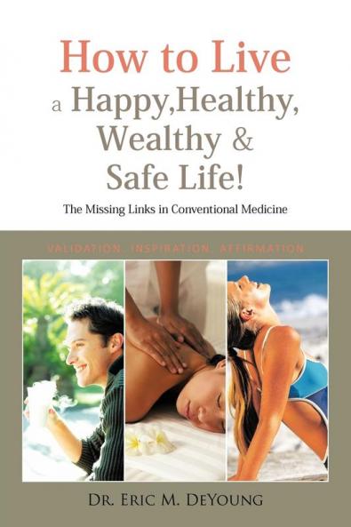 Almost half of all Americans suffer from a chronic medical condition. The most common conditions are high blood pressure, arthritis, respiratory diseases, depression, pain, diabetes, and high cholesterol. . Its time to be more involved in your health care and start asking why? For instance: Why do Americans have so many health problems when they consume so many drugs? Why are Americans so sick when they can improve their health without doctors, hospitals, and drug therapies? Why is the United States making successful strides in disease treatment but not prevention?. These are complicated questions, but its possible that the very drugs Americans consume are contributing to chronic health issues, along with unhealthy choices such as smoking, consuming alcohol, and eating processed and fast foods.. By understanding the business of medicine as well as the factors that put you at risk, you can take concrete steps to improve your health or prevent it from deteriorating. Ask the right questions and start learning How to Live a Happy, Healthy, Wealthy, and Safe Life.