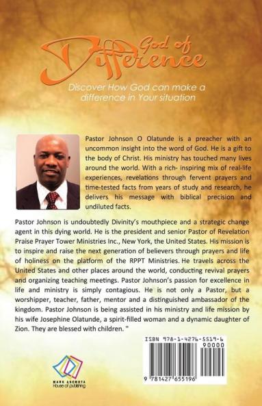 God of Difference: Discovering the difference God can make in your situation