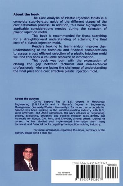 Cost Analisys of Plastic Injection Molds