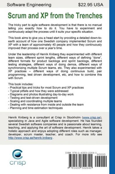 Scrum and XP from the Trenches