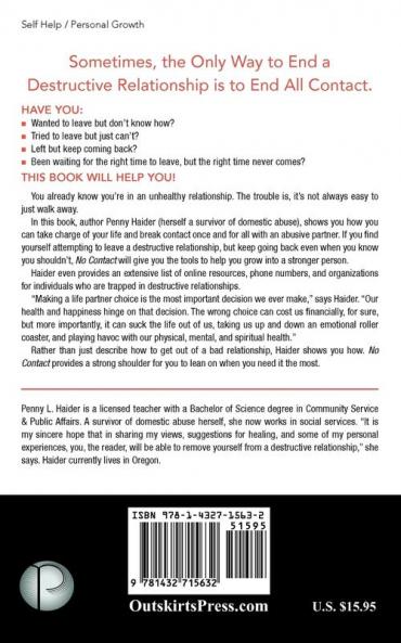 No Contact - Ending A Destructive Relationship