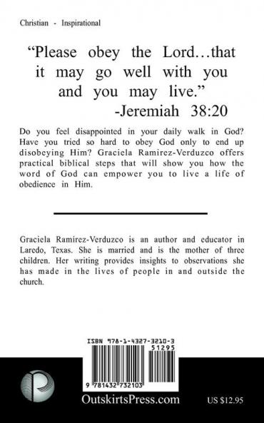 God Help Me to Obey You