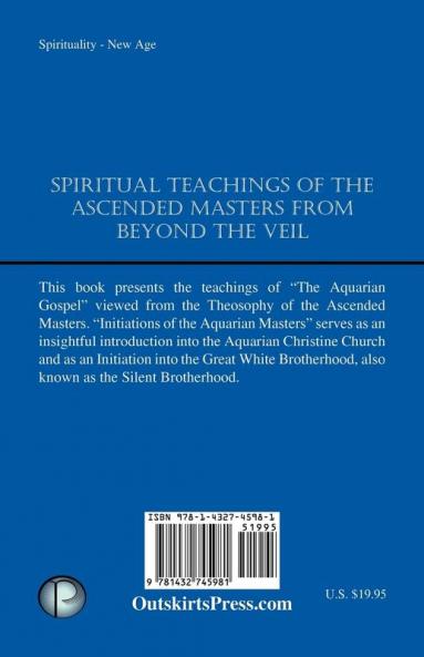 Initiations of the Aquarian Masters
