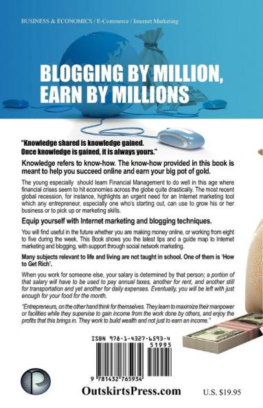 Blogging by Million Earn by Millions