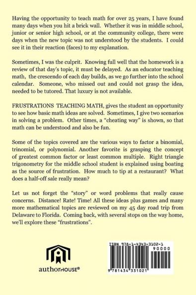 Frustrations Teaching Math