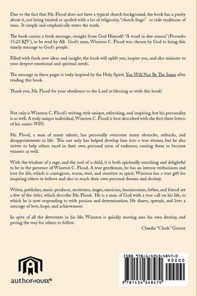 The Lord Sent This Message We Must