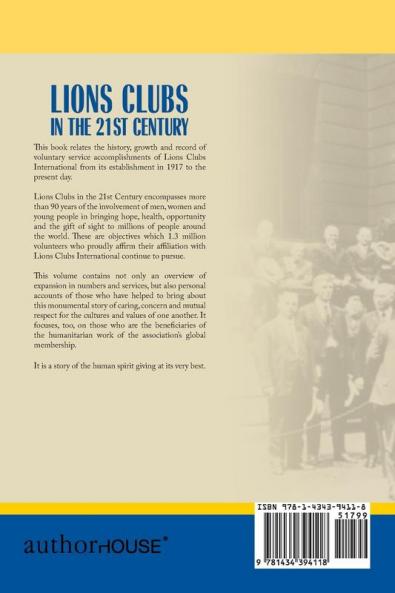 LIONS CLUBS in the 21st CENTURY