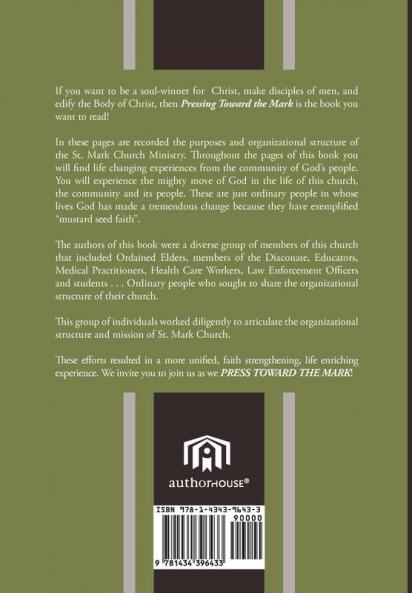Pressing Toward the Mark