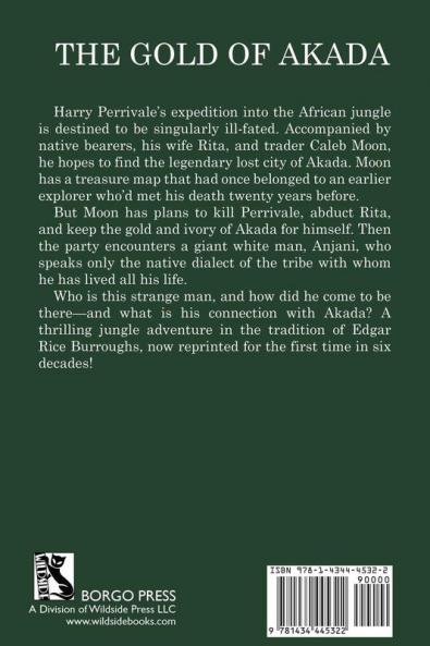 The Gold of Akada: A Jungle Adventure Novel: Anjani Book One