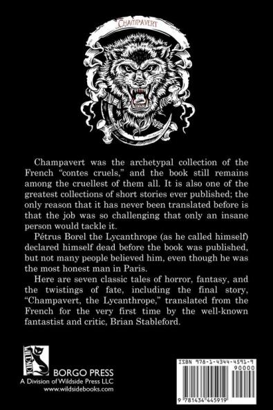 Champavert: Immoral Tales