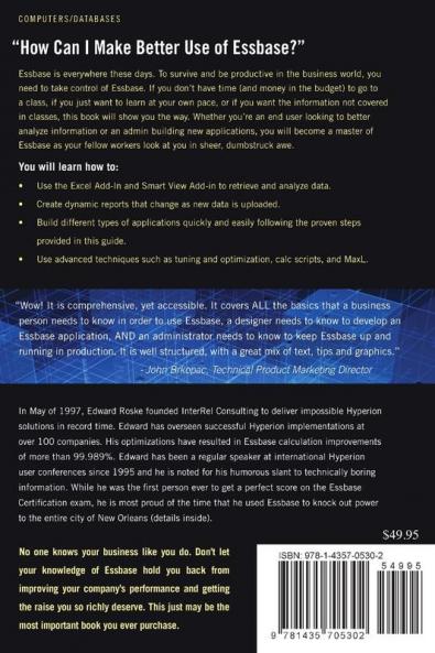 Look Smarter than You Are with Hyperion Essbase