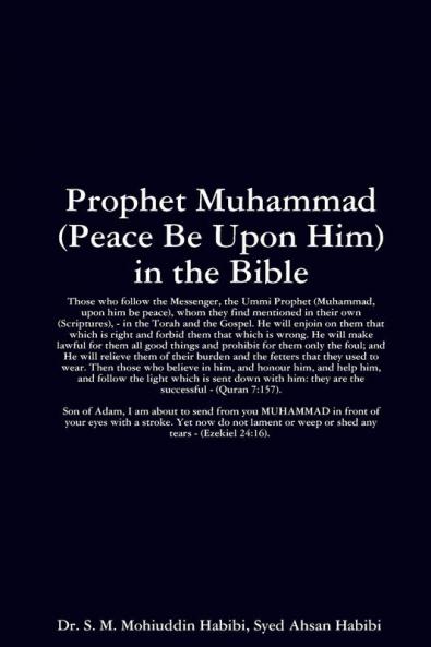 Prophet Muhammad (Peace Be Upon Him) in the Bible