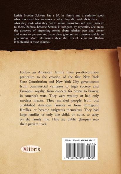 John Broome and Rebecca Lloyd Vol. I