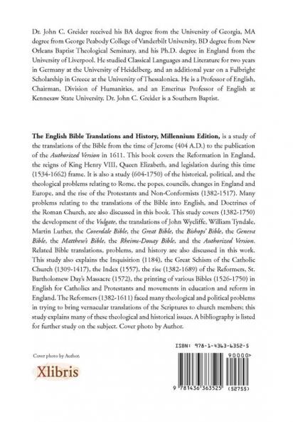 The English Bible Translations and History