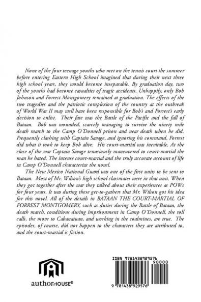 Bataan the Court-Martial of Forrest Montgomery