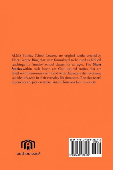 Alms Sunday School Lessons