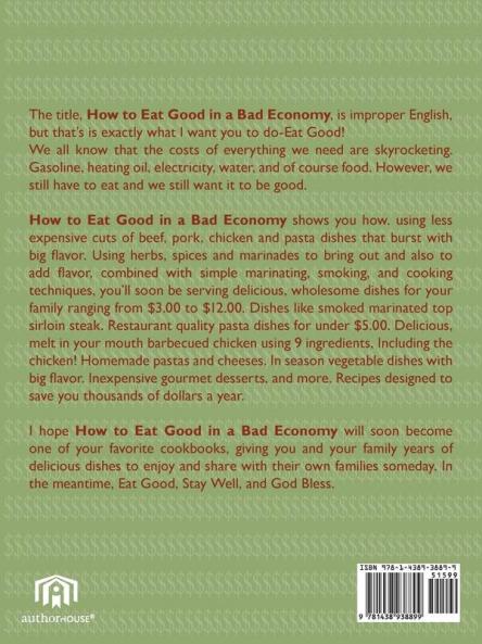 How to Eat Good in a Bad Economy