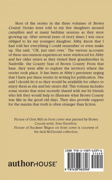 Still More Brown County Stories