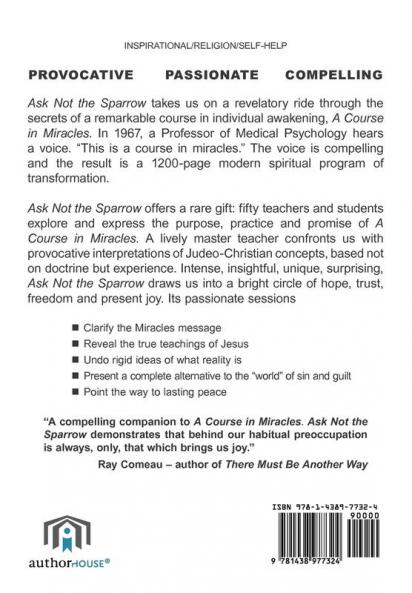 Ask Not the Sparrow