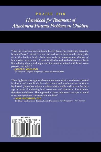 Handbook for Treatment of Attachment Problems in Children