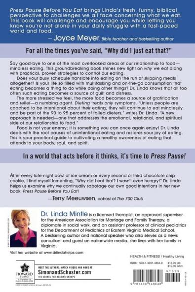 Press Pause Before You Eat: Say Good-bye to Mindless Eating and Hello to the Joys of Eating