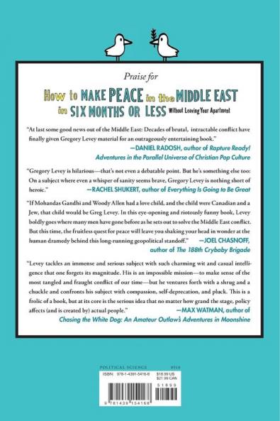 HOW TO MAKE PEACE IN THE MIDDLE EAS