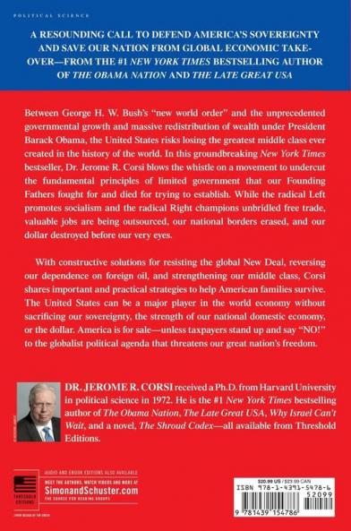 America for Sale: Fighting the New World Order Surviving a Global Depression and Preserving USA Sovereignty