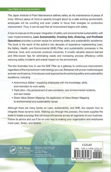 Lean Sustainability
