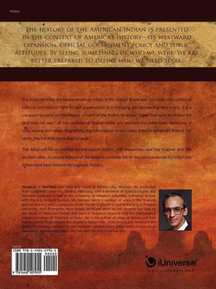 Atlas of the Indian Tribes of North America and the Clash of Cultures
