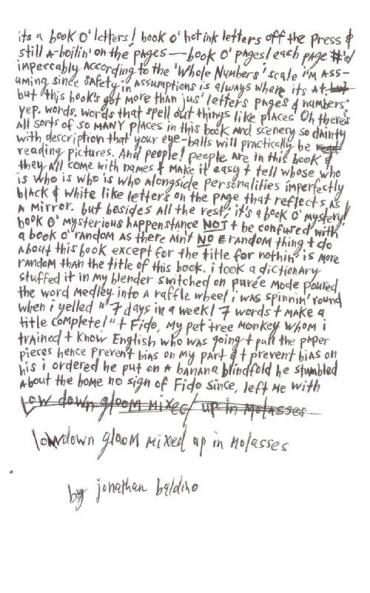 Lowdown Gloom Mixed Up in Molasses