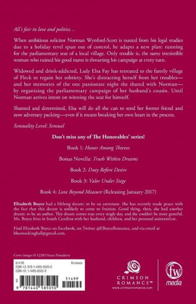 Valor Under Siege (Volume 4) (The Honorables)