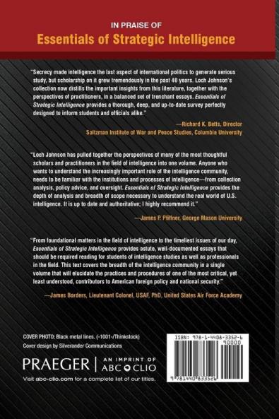 Essentials of Strategic Intelligence