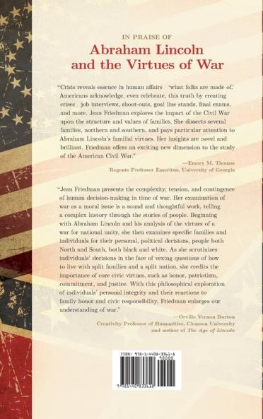 Abraham Lincoln and the Virtues of War