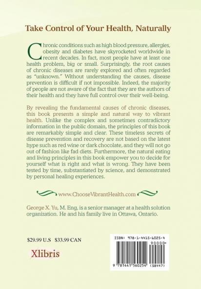 The Simple and Natural Way to Vibrant Health
