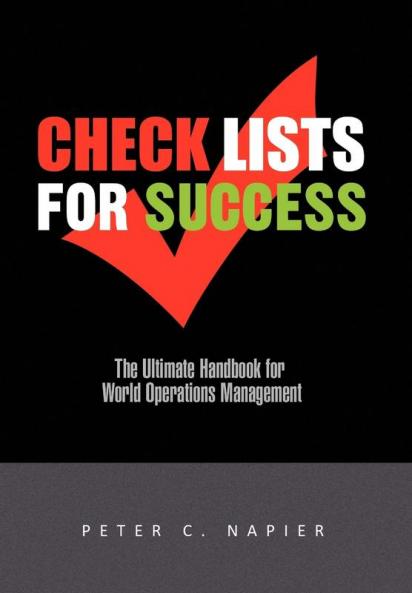 CHECK LISTS FOR SUCCESS