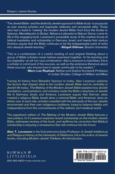Making of the Modern Jewish Bible